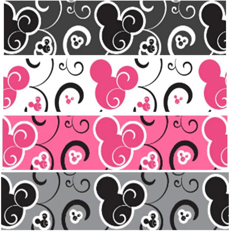 16 25 38 50 75mm width mickey minnie printed polyester Grosgrain Ribbon or Satin Ribbon MR06
16 25 38 50 75mm width mickey minnie printed polyester Grosgrain Ribbon or Satin Ribbon MR06