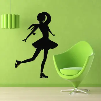 Wall Decals Girl Ice Skater Skating Sport Vinyl Sticker Murals Decor for Window Furniture Pattern Single-piece Package Modern
Wall Decals Girl Ice Skater Skating Sport Vinyl Sticker Murals Decor for Window Furniture Pattern Single-piece Package Modern