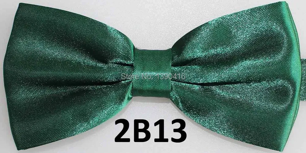 Image 2015 Latest Dark Green Bow Tie Male Marriage Solid Color Bow Tie For Men Candy Color Butterfly Fashion Cravat Bowtie Butterflie