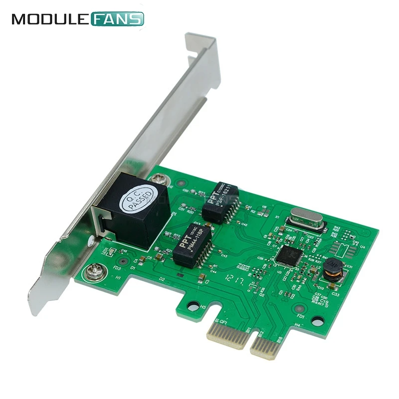 1000Mbps Gigabit Ethernet PCI Express PCI-E Network Card 10/100/1000M RJ-45 RJ45 LAN Adapter Converter Network Controller
1000Mbps Gigabit Ethernet PCI Express PCI-E Network Card 10/100/1000M RJ-45 RJ45 LAN Adapter Converter Network Controller