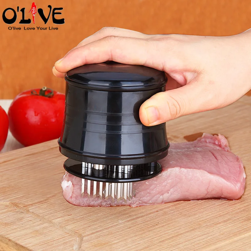 56 Blades Meat Tenderizer Stainless Steel Beating Tools For Meat Knuckles Chicken Steak Pork Meat Cooker Kitchen Gadgets Tools
56 Blades Meat Tenderizer Stainless Steel Beating Tools For Meat Knuckles Chicken Steak Pork Meat Cooker Kitchen Gadgets Tools