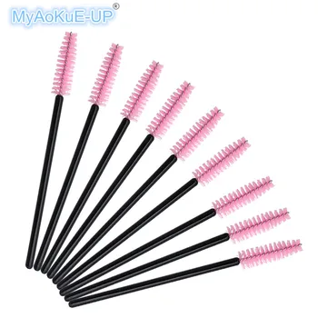 500 pcs Black Handle Pink Brush Lash Brush Makeup Brush Mascara Wands Applicator Spoolers Disposable Brush for Eyelashes
500 pcs Black Handle Pink Brush Lash Brush Makeup Brush Mascara Wands Applicator Spoolers Disposable Brush for Eyelashes