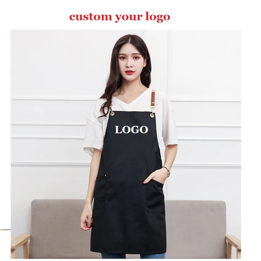 2019 Fashion Work Apron For Men Canvas Black apron Bib Adjustable cooking kitchen aprons for woman with Tool pockets custom logo
2019 Fashion Work Apron For Men Canvas Black apron Bib Adjustable cooking kitchen aprons for woman with Tool pockets custom logo