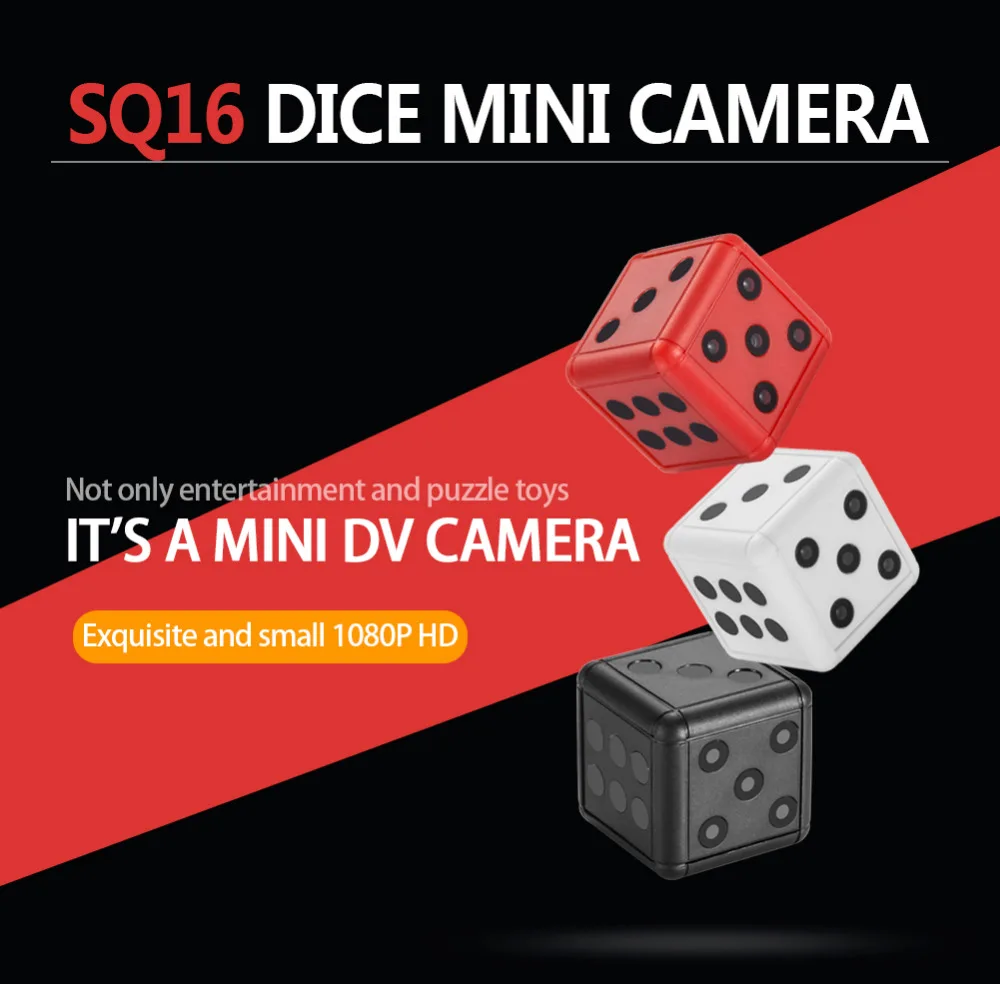SQ16 Mini Camera HD Sensor Night Vision Camcorder Micro Video Camera DVR Motion Recorder Camcorder Support Hiden TF Card
SQ16 Mini Camera HD Sensor Night Vision Camcorder Micro Video Camera DVR Motion Recorder Camcorder Support Hiden TF Card