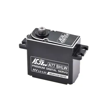 Waterproof servo motor A77BHLW Full CNC Metal gear brushless 25KG high torque servo
Waterproof servo motor A77BHLW Full CNC Metal gear brushless 25KG high torque servo