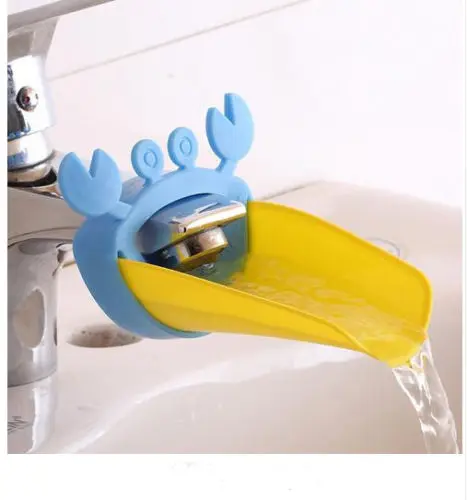 1Pcs Cute Bathroom Sink Faucet Extender Crab Children Kids Washing Hands Convenient Washing Helper Kitchen Bathroom Accessories
1Pcs Cute Bathroom Sink Faucet Extender Crab Children Kids Washing Hands Convenient Washing Helper Kitchen Bathroom Accessories