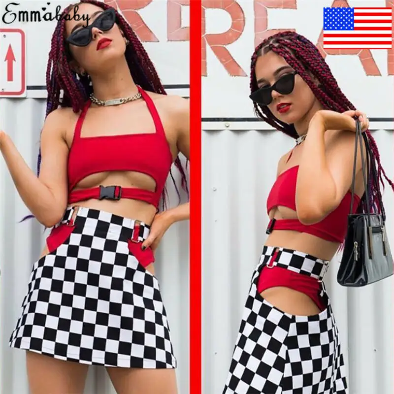 Hot Sexy Women Crop Tops New Fashion Women Tank Tops Ladies Sleeveless Crop Top Bra Halter Front Buckle T-shirts Party Clothes
Hot Sexy Women Crop Tops New Fashion Women Tank Tops Ladies Sleeveless Crop Top Bra Halter Front Buckle T-shirts Party Clothes