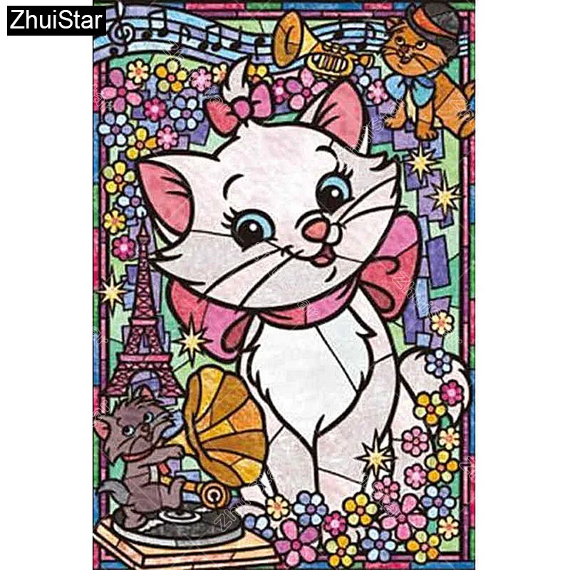 Full Square Drill 5D DIY Diamond Painting "Cartoon cat" 3D Embroidery Cross Stitch Mosaic Rhinestone Home Decor Gift xsh
Full Square Drill 5D DIY Diamond Painting "Cartoon cat" 3D Embroidery Cross Stitch Mosaic Rhinestone Home Decor Gift xsh