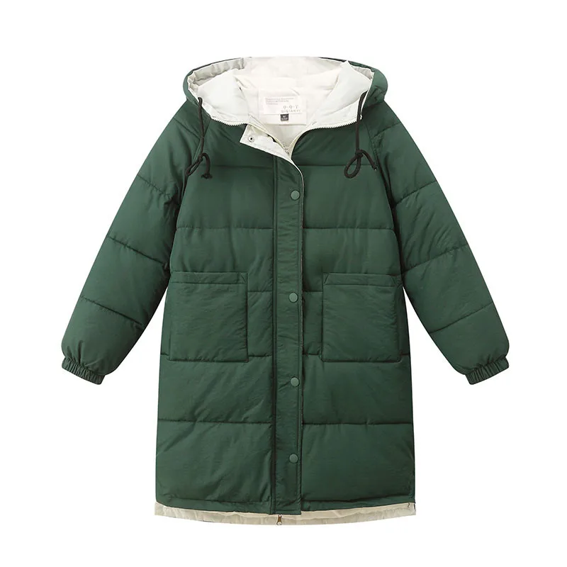 2018 New Women Winter Jacket Hooded Medium Long Coat Warm Outerwear Two Sides Wear Casual Parkas Large Size Fashion Overcoat 245
2018 New Women Winter Jacket Hooded Medium Long Coat Warm Outerwear Two Sides Wear Casual Parkas Large Size Fashion Overcoat 245