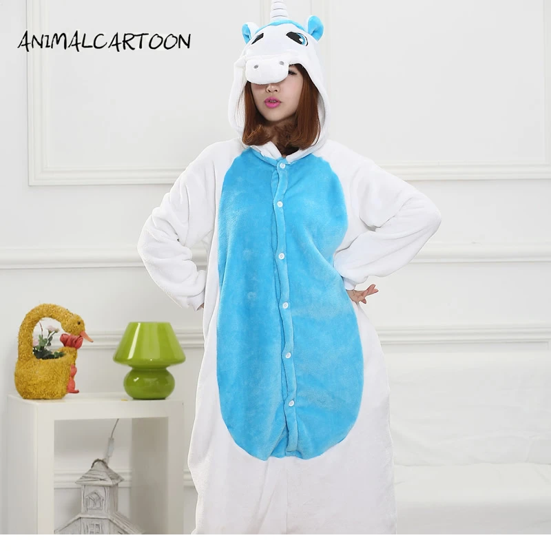 ANIMALCARTOON 2019 Cartoon Blue Unicorn Onesies Pajama Sets Flannel Pajamas For Women Cute Animals Long-Sleeved Adult Pajamas
ANIMALCARTOON 2019 Cartoon Blue Unicorn Onesies Pajama Sets Flannel Pajamas For Women Cute Animals Long-Sleeved Adult Pajamas