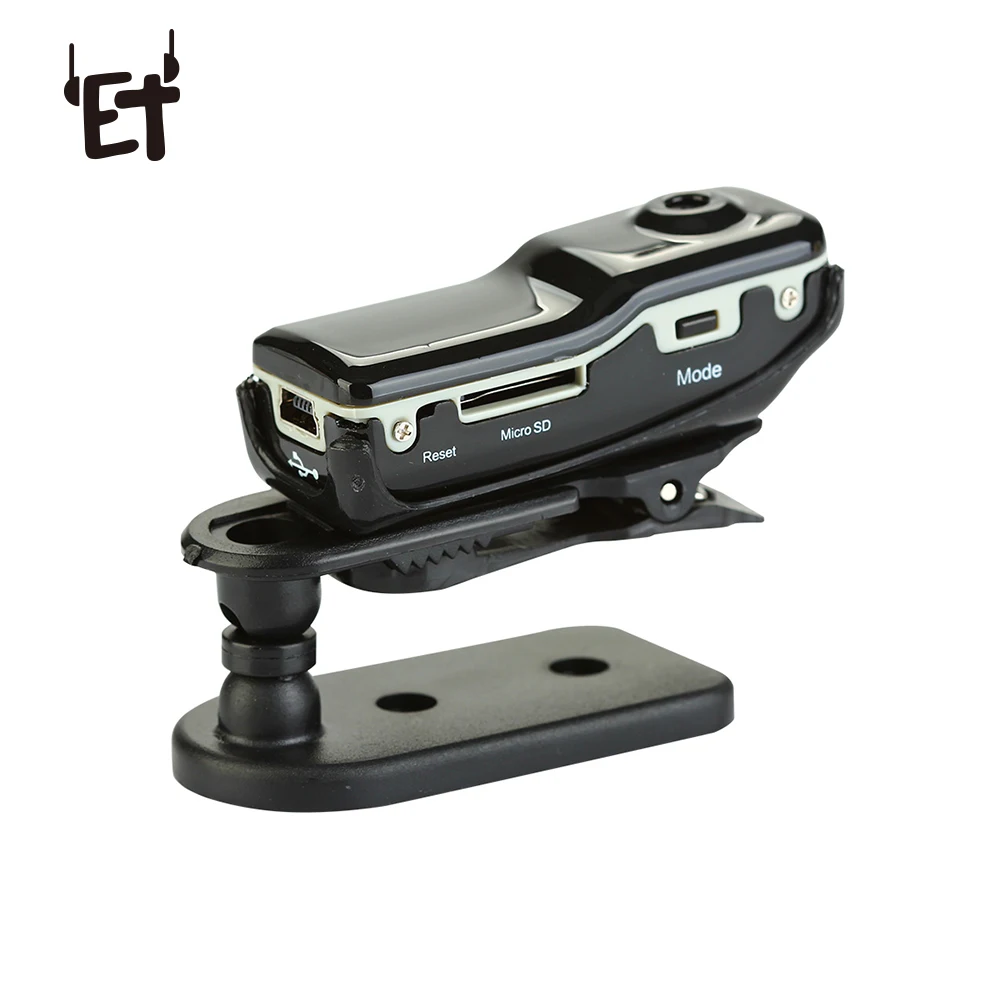 ET MD80 Mini Camera HD DV Camcorder DVR Video Audio Recorder Support 16GB TF Card Camera Kit Sports Helmet Bike Motorbike Webcam
ET MD80 Mini Camera HD DV Camcorder DVR Video Audio Recorder Support 16GB TF Card Camera Kit Sports Helmet Bike Motorbike Webcam