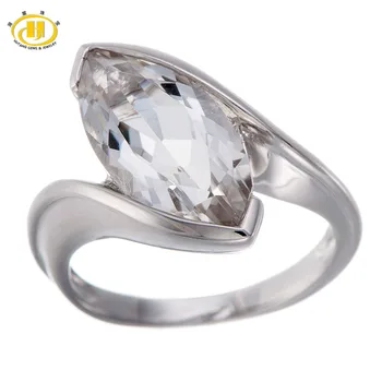 Hutang Marquise Cut 16x8mm White Topaz Rings Solid 925 Sterling Silver Ring for Women Fine Classic Elegant Jewelry Brand Gift
Hutang Marquise Cut 16x8mm White Topaz Rings Solid 925 Sterling Silver Ring for Women Fine Classic Elegant Jewelry Brand Gift