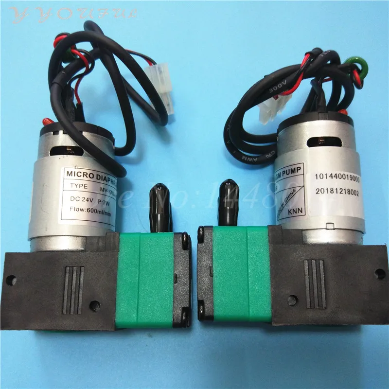 

New original KNN Micro Diaphragm pump MV-KN600E Inkjet printer Flora LJ3204 LJ3208 LJ520 UV ink pump 7W 24V DC 600ml/min 1pc