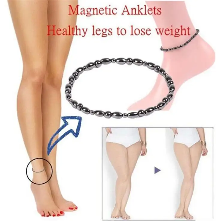 Stimulating Acupoints Magnetic Therapy Slimming Anklets Health Care Legs to Lose Weight Magnetic Hematite Stretch Anklets B3029
Stimulating Acupoints Magnetic Therapy Slimming Anklets Health Care Legs to Lose Weight Magnetic Hematite Stretch Anklets B3029