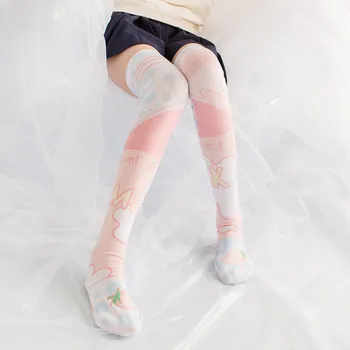 1Pair New Women Girl Summer Over Knee kawaii Pink Stockings Soft Cute Stockings Sweet funny Long Stockings 7JQ-SW14
1Pair New Women Girl Summer Over Knee kawaii Pink Stockings Soft Cute Stockings Sweet funny Long Stockings 7JQ-SW14