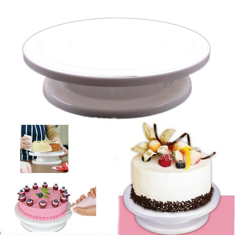 Cake Swivel Plate Revolving Cake Sugarcraft Turntable Decoration Stand Platform 0261 turntable Baking Cake Tools Dia:28cm
Cake Swivel Plate Revolving Cake Sugarcraft Turntable Decoration Stand Platform 0261 turntable Baking Cake Tools Dia:28cm