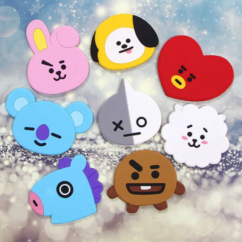 1pc Line Friends BTS Collaboration Magic Mirror Makeup Mirror Portable Round Folded Compact Mirror
1pc Line Friends BTS Collaboration Magic Mirror Makeup Mirror Portable Round Folded Compact Mirror