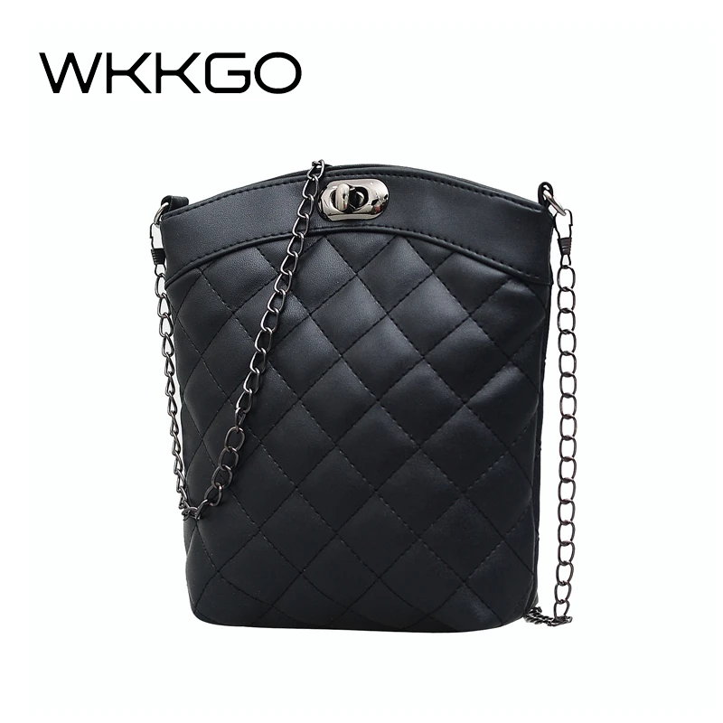 WKKGO Brand Fashion Diamond Lattice Shoulder Phone Flap Women Bag Ladies Purse Chains Shopping Handbags Messenger Crossbody Bags
WKKGO Brand Fashion Diamond Lattice Shoulder Phone Flap Women Bag Ladies Purse Chains Shopping Handbags Messenger Crossbody Bags