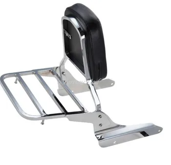 Backrest Sissy Bar With/Luggage Rack For Honda Shadow VLX600 VT VLX 600 99-07 04 05
Backrest Sissy Bar With/Luggage Rack For Honda Shadow VLX600 VT VLX 600 99-07 04 05