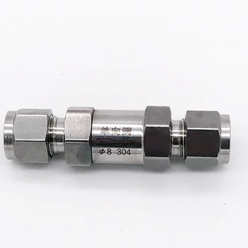 Free ship check valve 3 6 8 10 12 mm 1/8" 1/4" 3/8" 1/2" hard tube SS304 stainless steel high pressure acid-proof one-way valve
Free ship check valve 3 6 8 10 12 mm 1/8" 1/4" 3/8" 1/2" hard tube SS304 stainless steel high pressure acid-proof one-way valve