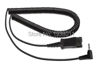VoiceJoy call center headphone headset QD plug-2.5mm plug Quick Disconnect cable with 2.5mm plug
VoiceJoy call center headphone headset QD plug-2.5mm plug Quick Disconnect cable with 2.5mm plug
