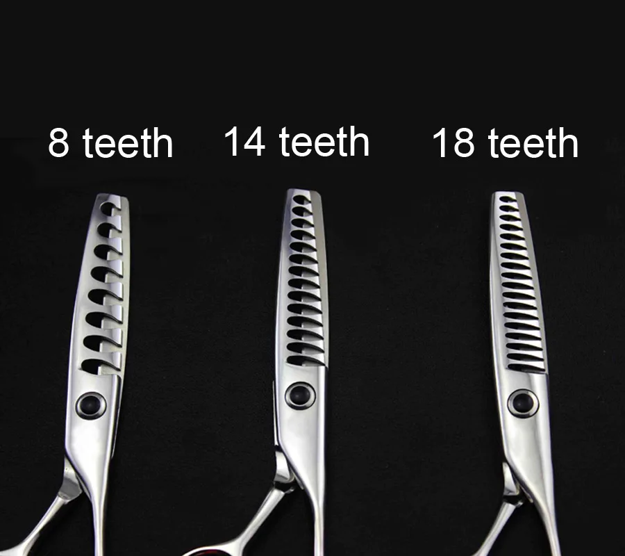 5.75 inch Professional Hair Thinning Scissors Shears Chunkers Barber shears,8 teeth/14 teeth 18 teeth,Thinning rate 60% & bag
5.75 inch Professional Hair Thinning Scissors Shears Chunkers Barber shears,8 teeth/14 teeth 18 teeth,Thinning rate 60% & bag