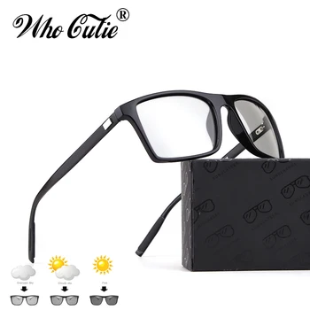 WHO CUTIE 2019 Photochromic Sunglasses Men Polarized Brand Designer High Quality Square Frame Cool Sun Glasses Male Shades OM832
WHO CUTIE 2019 Photochromic Sunglasses Men Polarized Brand Designer High Quality Square Frame Cool Sun Glasses Male Shades OM832