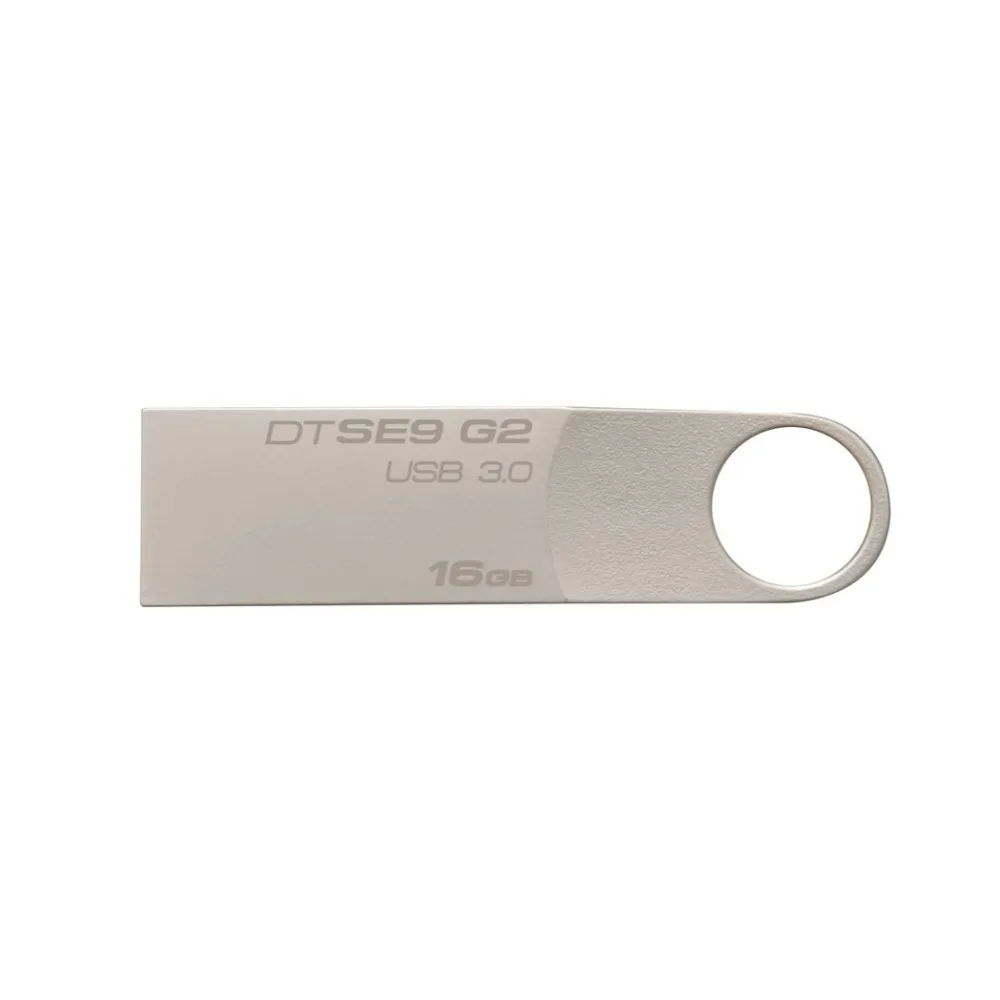 

Kingston Technology DataTraveler SE9 G2 16GB,32GB,64GB,128GB 3.0 (3.1 Gen 1), USB Type-A connector, Capless, Silver