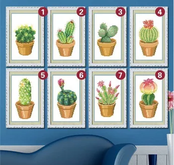 Embroidery Package Hot Sell Best Quality Cross Stitch Kits Cactus Series Total 8 Pieces Free Shipping
Embroidery Package Hot Sell Best Quality Cross Stitch Kits Cactus Series Total 8 Pieces Free Shipping