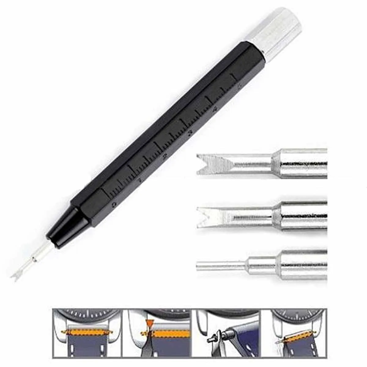 1Pc Watch Band Opener Strap Link Pin Spring Bar Strap Remover Removal Repair Kit Tool Black Watchmaker Accessories
1Pc Watch Band Opener Strap Link Pin Spring Bar Strap Remover Removal Repair Kit Tool Black Watchmaker Accessories