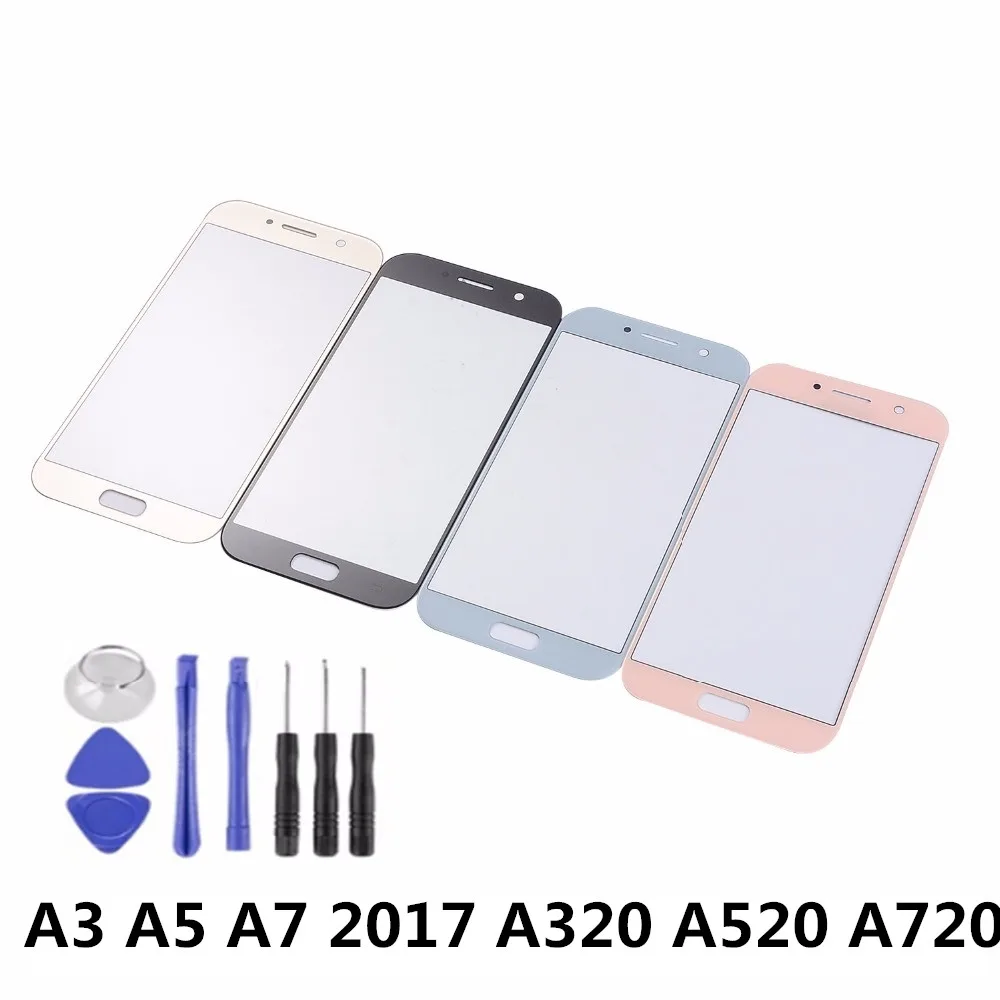 For Samsung Galaxy A3 A5 A7 2017 A320 A520 A720 Touch Screen Sensor LCD Display Digitizer Glass Cover with Adhesive+Tools
For Samsung Galaxy A3 A5 A7 2017 A320 A520 A720 Touch Screen Sensor LCD Display Digitizer Glass Cover with Adhesive+Tools