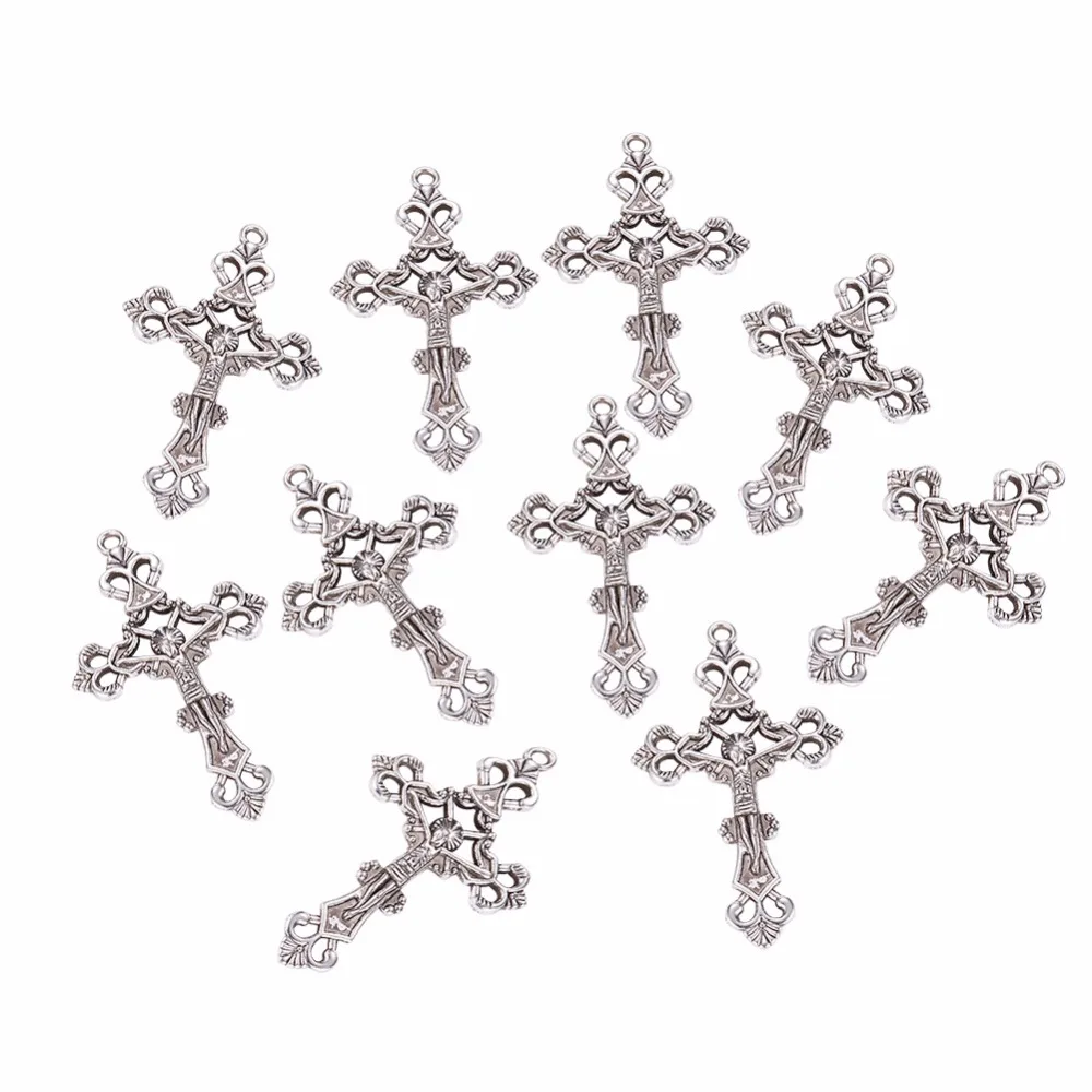 10 Sets Rosary Cross and Center Sets Alloy Crucifix Cross Pendants and Virgin Links for Jewelry Making DIY Necklace Lead Free
10 Sets Rosary Cross and Center Sets Alloy Crucifix Cross Pendants and Virgin Links for Jewelry Making DIY Necklace Lead Free