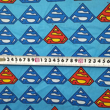 Wholesale Good Coloured Superman Logo Cotton Fabric Superman Logo Print Fabric Patchwork Sewing Children Shirt Diy Clothing
Wholesale Good Coloured Superman Logo Cotton Fabric Superman Logo Print Fabric Patchwork Sewing Children Shirt Diy Clothing