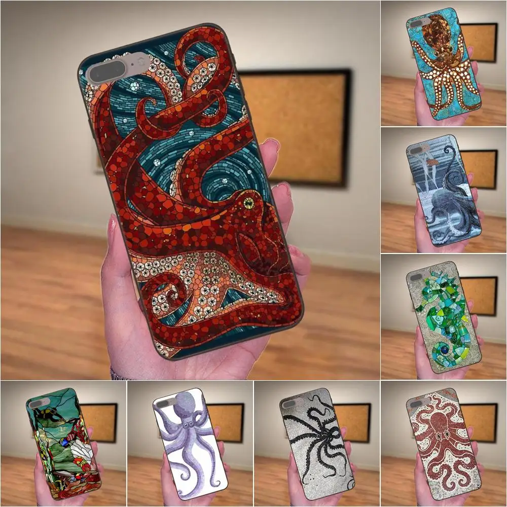 Customized Pictures Black Phone Case Mosaic Octopus For Xiaomi Mi Mix Max Note 2 2S 3 5X 6 6X 8 9 SE A1 A2 Lite Play Pro F1
Customized Pictures Black Phone Case Mosaic Octopus For Xiaomi Mi Mix Max Note 2 2S 3 5X 6 6X 8 9 SE A1 A2 Lite Play Pro F1