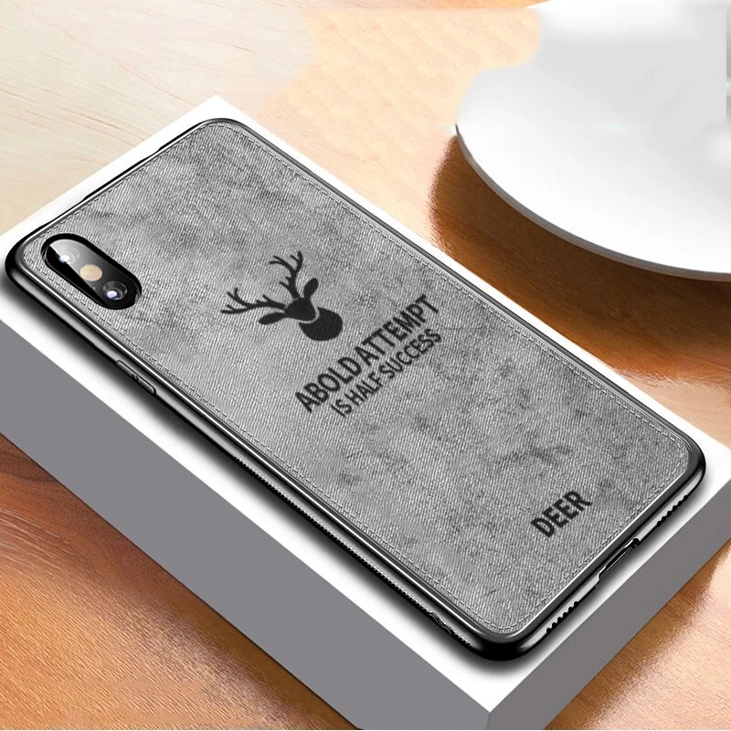 Cloth Deer Case for iphone X XS MAX XR 7 8 Plus 6s 6 Luxury Drop proof Soft TPU Cover
Cloth Deer Case for iphone X XS MAX XR 7 8 Plus 6s 6 Luxury Drop proof Soft TPU Cover