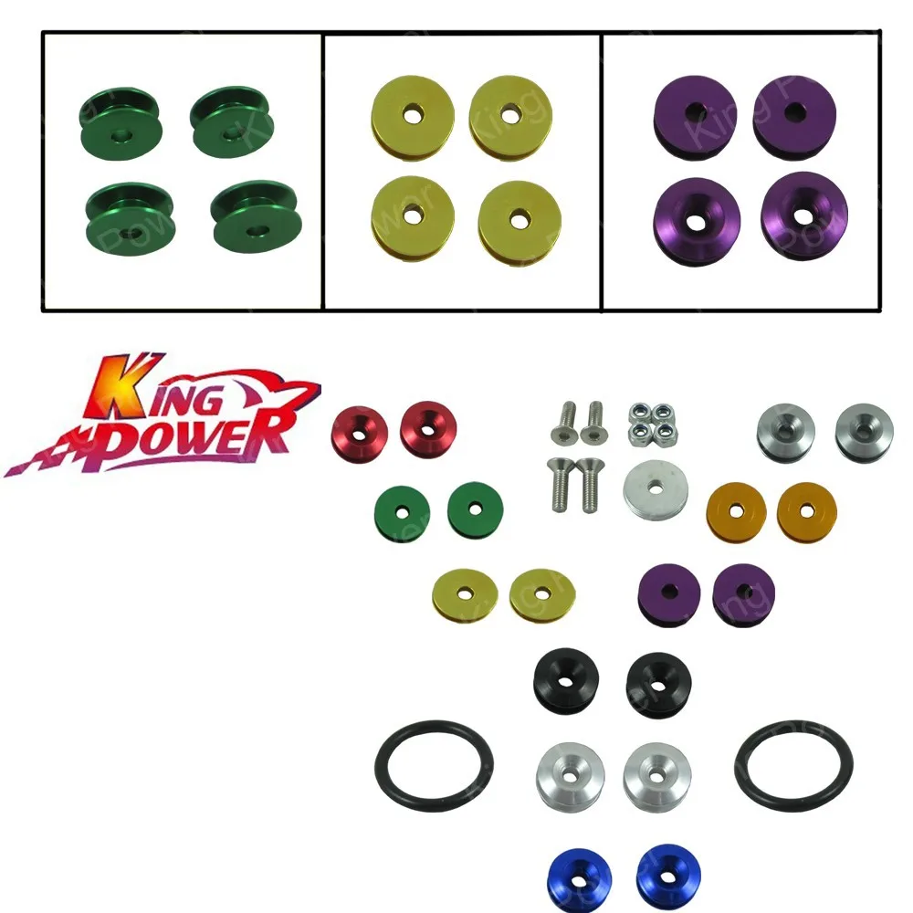 KP-Quick Release Fasteners kit are ideal for front bumpers, rear bumpers, and trunk/car hatch lids
KP-Quick Release Fasteners kit are ideal for front bumpers, rear bumpers, and trunk/car hatch lids