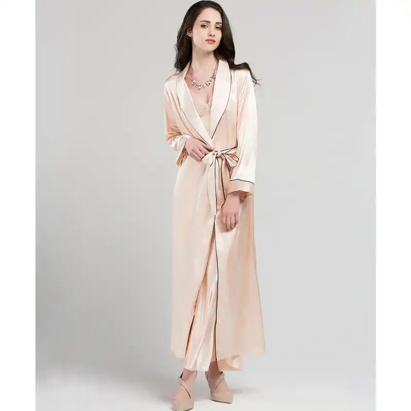 silk sleeping gown