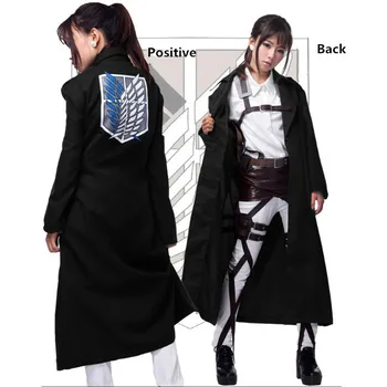 Japanese Anime Attack on Titan Jiyuu no Tsubasa Cosplay High Quality Extended Edition Black Cloak Unisex M-XXL
Japanese Anime Attack on Titan Jiyuu no Tsubasa Cosplay High Quality Extended Edition Black Cloak Unisex M-XXL