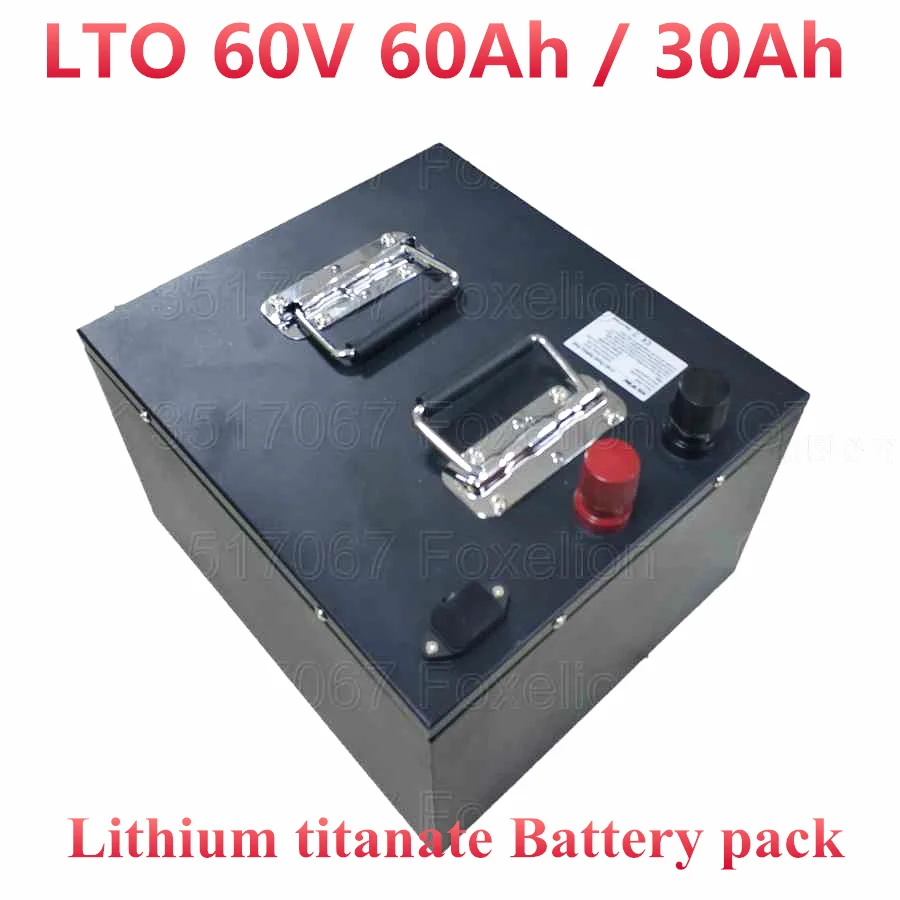 LTO 60v 60Ah 30AH lithium titanate Battery Pack 60v 50ah LTO cells 50A BMS super Fast charge long life cycle + 10A charger
LTO 60v 60Ah 30AH lithium titanate Battery Pack 60v 50ah LTO cells 50A BMS super Fast charge long life cycle + 10A charger