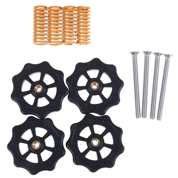 3D Printer Parts M4*40 Screw&nut Leveling Spring Kit For Heated Bed Cr10 Ender-3 Um2 Prusa I3 Mk2/mk3 Hotbed
3D Printer Parts M4*40 Screw&nut Leveling Spring Kit For Heated Bed Cr10 Ender-3 Um2 Prusa I3 Mk2/mk3 Hotbed