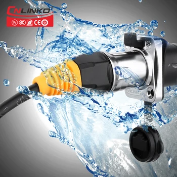 Quick Metal LED RJ45 Connector Waterproof IP65 Cat5e DC Wire Electrical Cable Circular Plug Straight Dual Ethernet Ports Sockets
Quick Metal LED RJ45 Connector Waterproof IP65 Cat5e DC Wire Electrical Cable Circular Plug Straight Dual Ethernet Ports Sockets