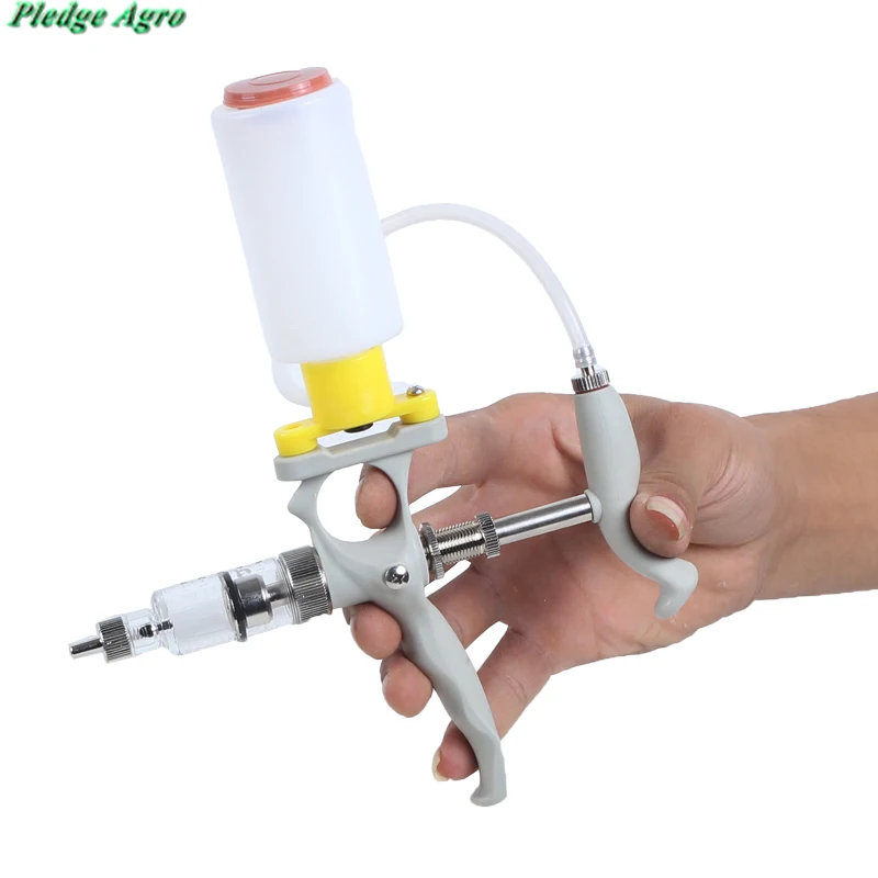 Automatic Syringe Veterinary Tool Medical Equipment Vaccine Injection HeMuSn138 Animals Farming Tools Veterinario veteriner Agro
Automatic Syringe Veterinary Tool Medical Equipment Vaccine Injection HeMuSn138 Animals Farming Tools Veterinario veteriner Agro