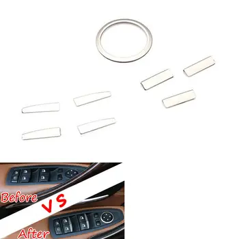 BBQ@FUKA Door Window Mirror Switch Button Decor Cover Trim Car-styling Sticker Stainless Fit For BMW 1/3/5 Series X3 X5
BBQ@FUKA Door Window Mirror Switch Button Decor Cover Trim Car-styling Sticker Stainless Fit For BMW 1/3/5 Series X3 X5