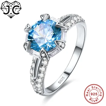 J.C New Vogue Simple Round Cut Rainbow & Blue White Topaz Solid 925 Sterling Silver Ring Size 6 7 8 9 Unisex Lovely Fine Jewelry
J.C New Vogue Simple Round Cut Rainbow & Blue White Topaz Solid 925 Sterling Silver Ring Size 6 7 8 9 Unisex Lovely Fine Jewelry