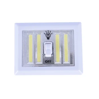 COB LED Cordless Light Switch Wall Night Lights Battery Operated Kitchen Cabinet Garage Closet Camp Emergency Lamp
COB LED Cordless Light Switch Wall Night Lights Battery Operated Kitchen Cabinet Garage Closet Camp Emergency Lamp