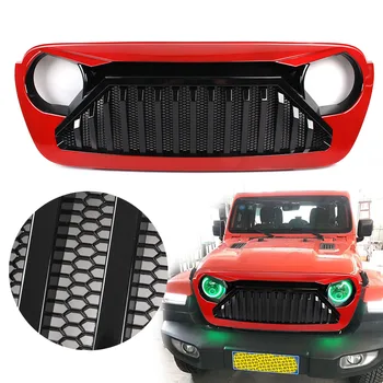 Red Front Bumper Grill Upper Grille With Mesh Inserts For Jeep Wrangler JL 2018 2019
Red Front Bumper Grill Upper Grille With Mesh Inserts For Jeep Wrangler JL 2018 2019