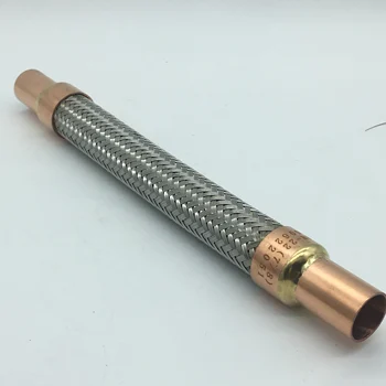 7/8" vibration absorber is both on suction and discharge lines of a refrigerating system, as close as possible to the compressor
7/8" vibration absorber is both on suction and discharge lines of a refrigerating system, as close as possible to the compressor