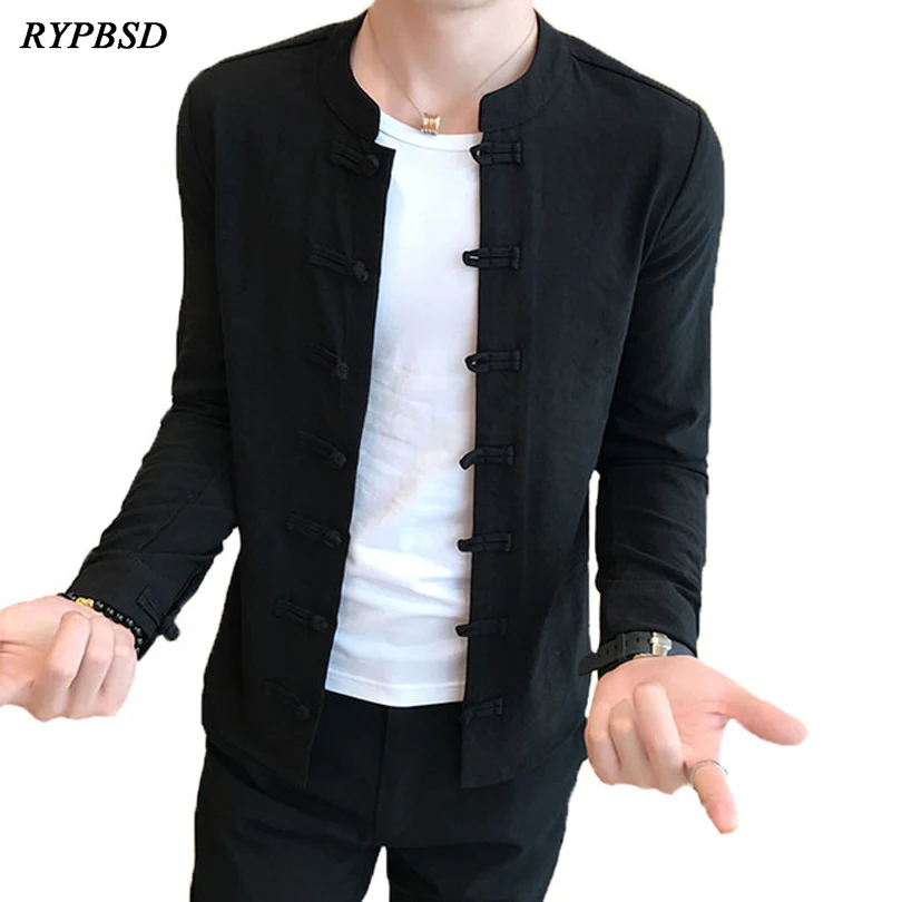 Chinese Collar Shirt Mandarin Collar Long Sleeve Solid Color Slim Fit Casual Kung Fu Shirt Black Chinese Mannen Shirt Men
Chinese Collar Shirt Mandarin Collar Long Sleeve Solid Color Slim Fit Casual Kung Fu Shirt Black Chinese Mannen Shirt Men