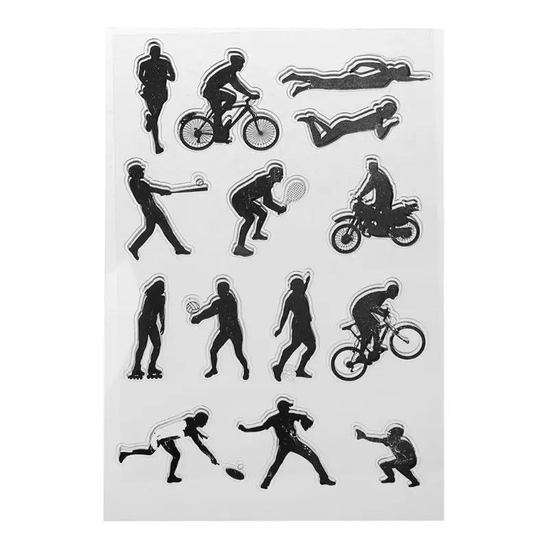 Sport Cycling Silicone Clear Seal Stamp DIY Scrapbooking Embossing Photo Album Decorative Paper Card Craft Art Handmade Gift
Sport Cycling Silicone Clear Seal Stamp DIY Scrapbooking Embossing Photo Album Decorative Paper Card Craft Art Handmade Gift