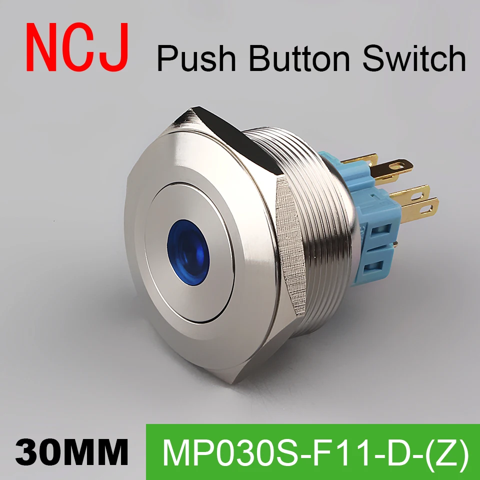 NCJ 30mm Metal Push Button Switch IP67 Maintained Alternate & Momentary push button switch with LED lamp 5A
NCJ 30mm Metal Push Button Switch IP67 Maintained Alternate & Momentary push button switch with LED lamp 5A